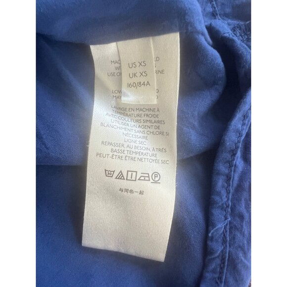 Free People Teegan Floral Print Long Sleeve Wrap Mini Dress Asymmetrical X-Small - Picture 13 of 16